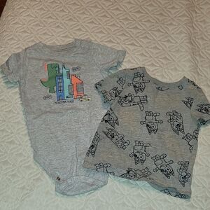 Garanimals Gray Baby Outfit Set